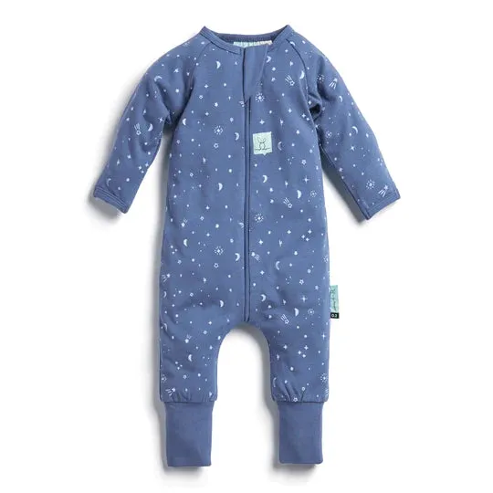 Organic Layers Long Sleeve Babygrow - Night Sky - 0.2 TOG