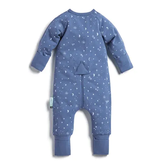 Organic Layers Long Sleeve Babygrow - Night Sky - 0.2 TOG