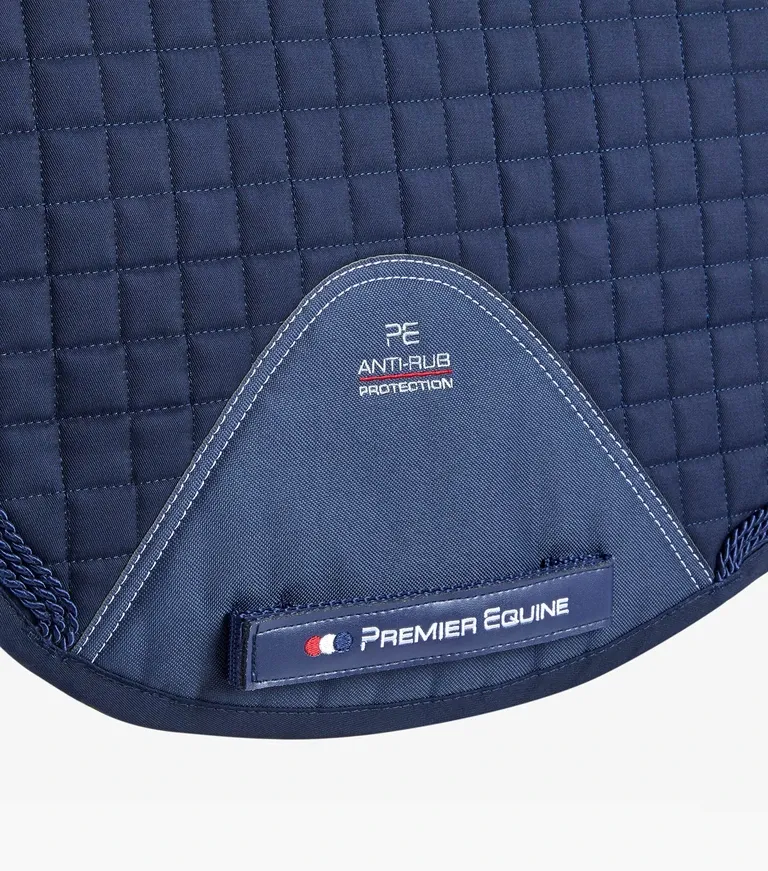 PEI Close Contact Merino Wool Dressage Pad (Navy/Natural)