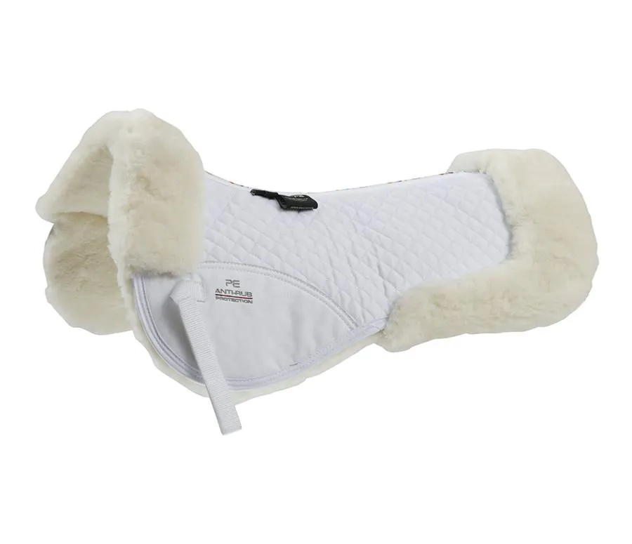 PEI Merino Wool Half Pad (White / Natural)