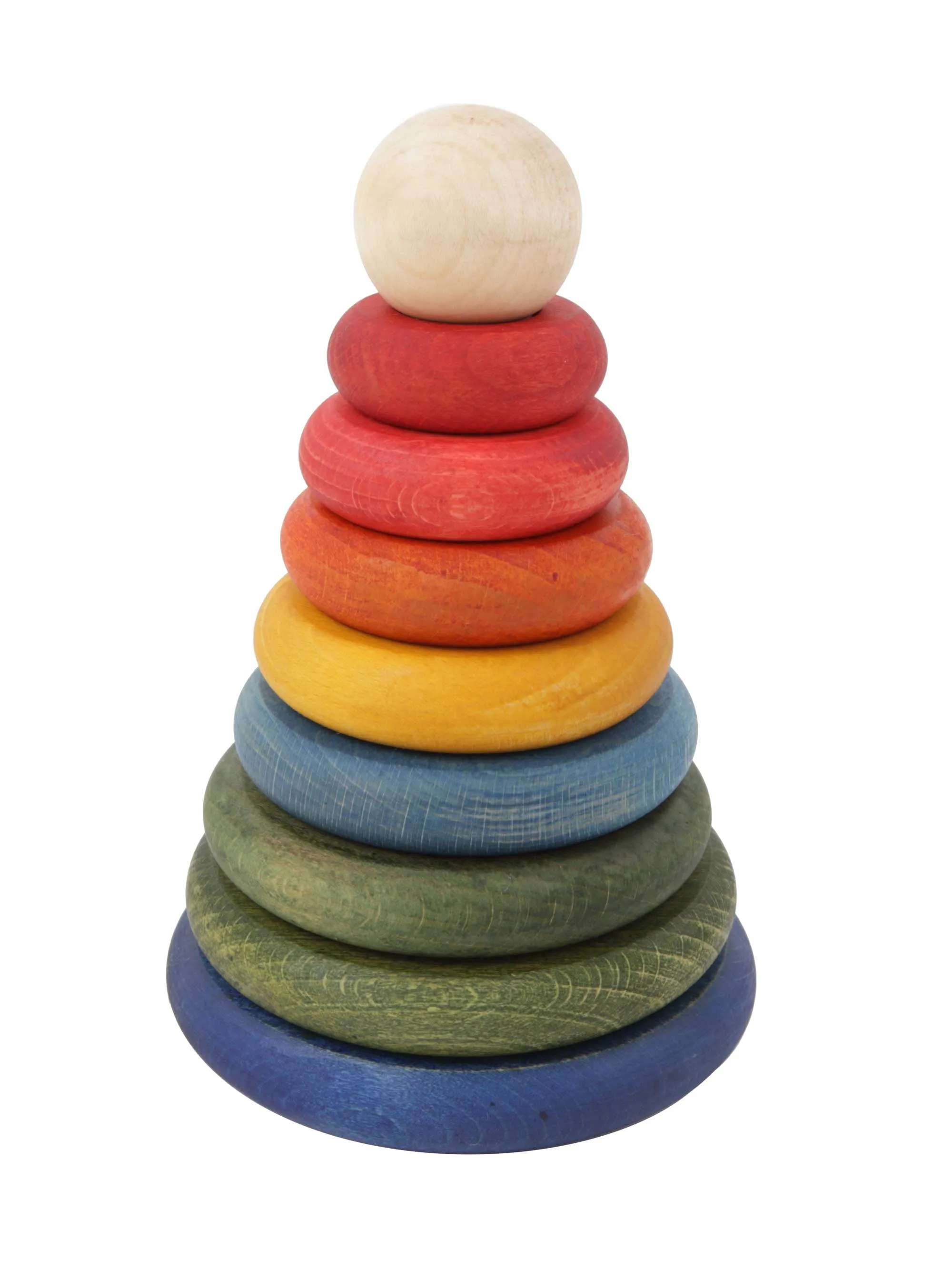 Rainbow Wooden Stacker