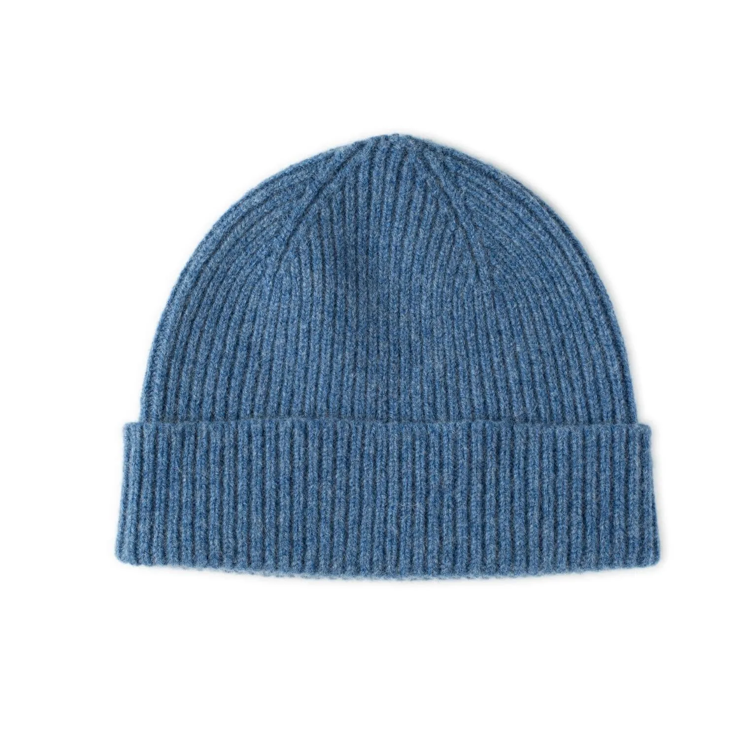 Ribbed Beanie | Wool Hat for Men and Women |  Clyde | Lomond Lambswool