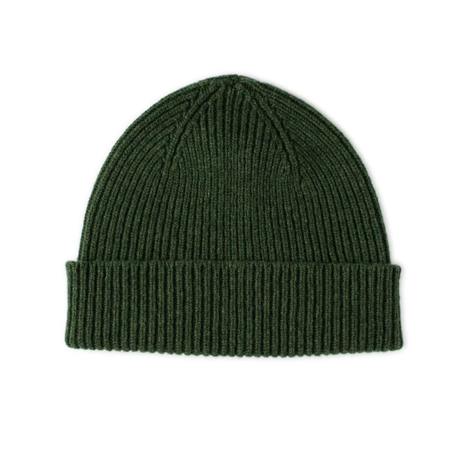 Ribbed Beanie | Wool Hat for Men and Women |  Clyde | Lomond Lambswool