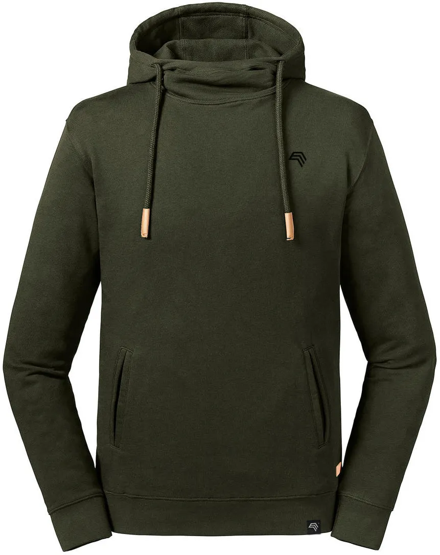 RLL 209M Bio-Baumwolle High Collar Hoodie Sweatshirt