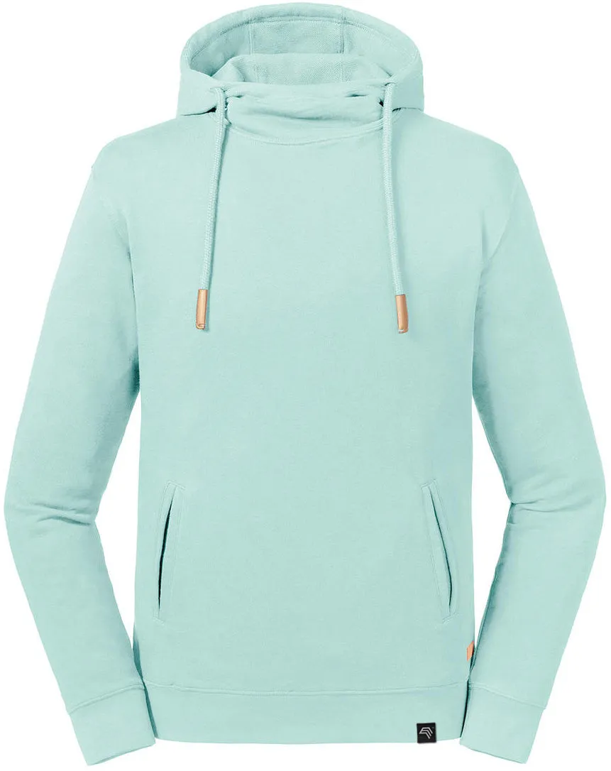 RLL 209M Bio-Baumwolle High Collar Hoodie Sweatshirt