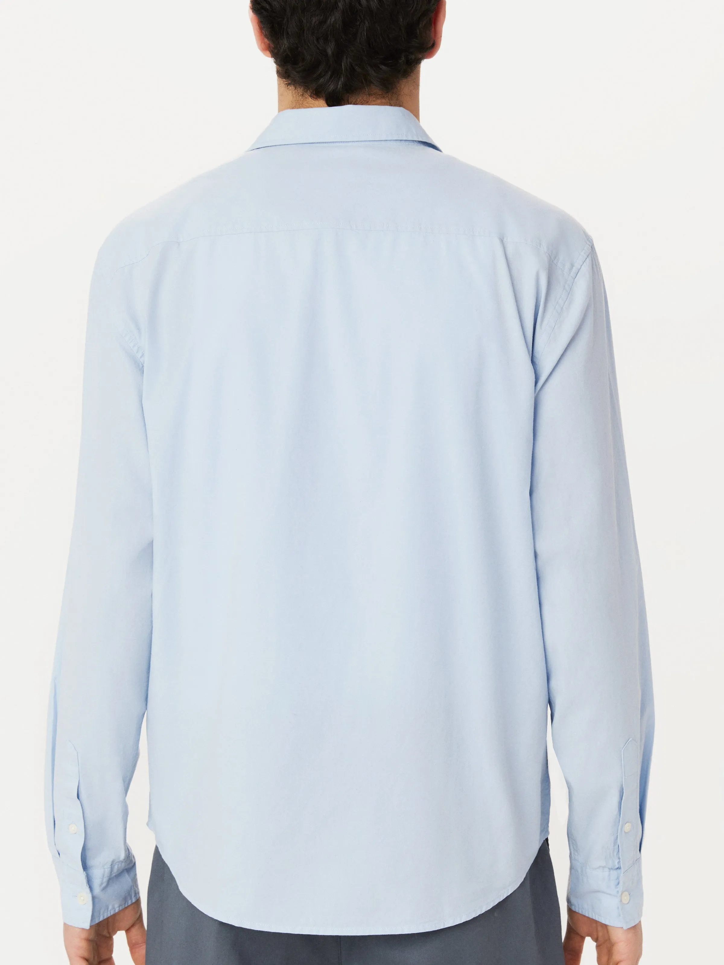 The Kapok Poplin Shirt in Blue