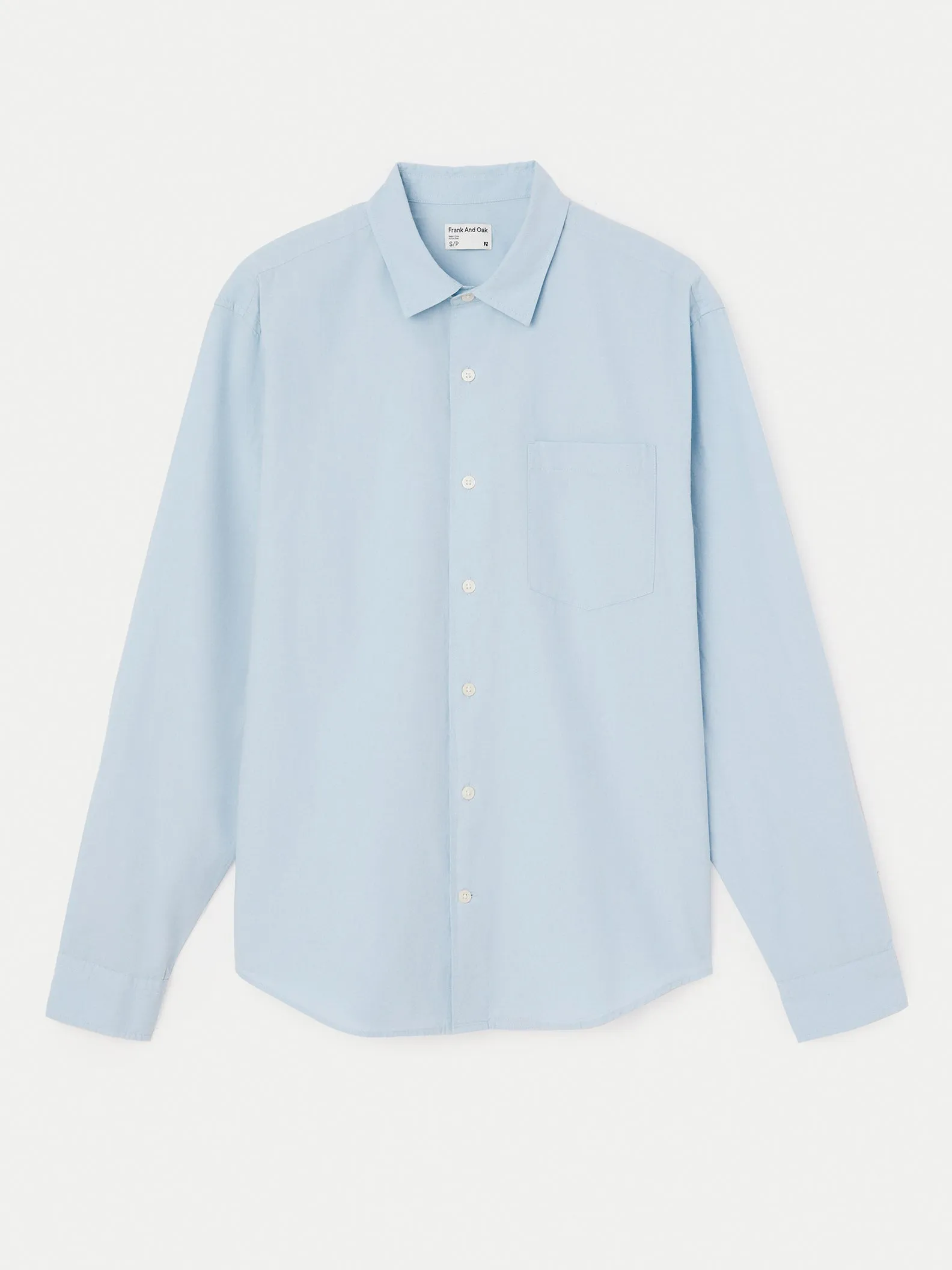 The Kapok Poplin Shirt in Blue