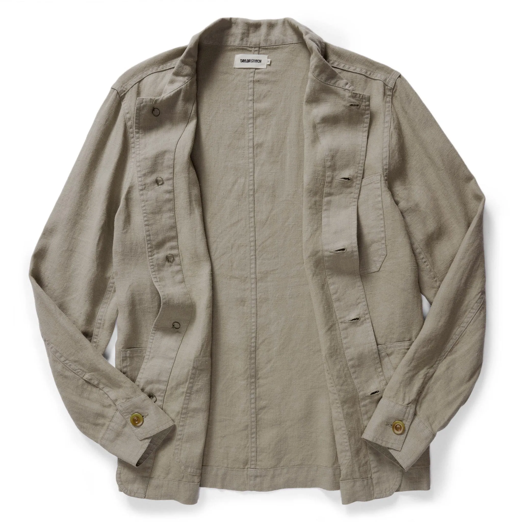 The Ojai Jacket in Arid Eucalyptus Hemp