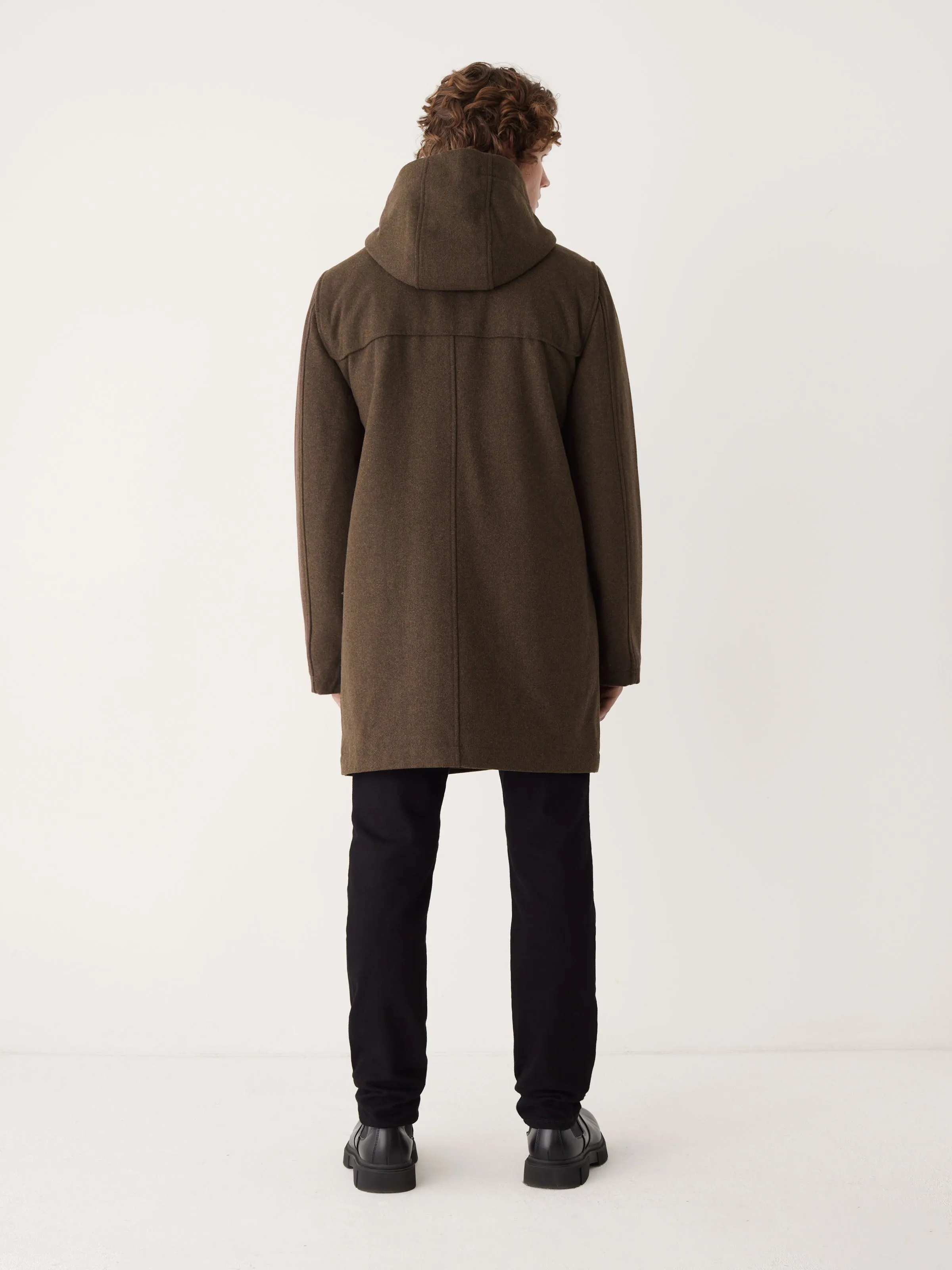 The Richard Duffle Coat in Brown Heather