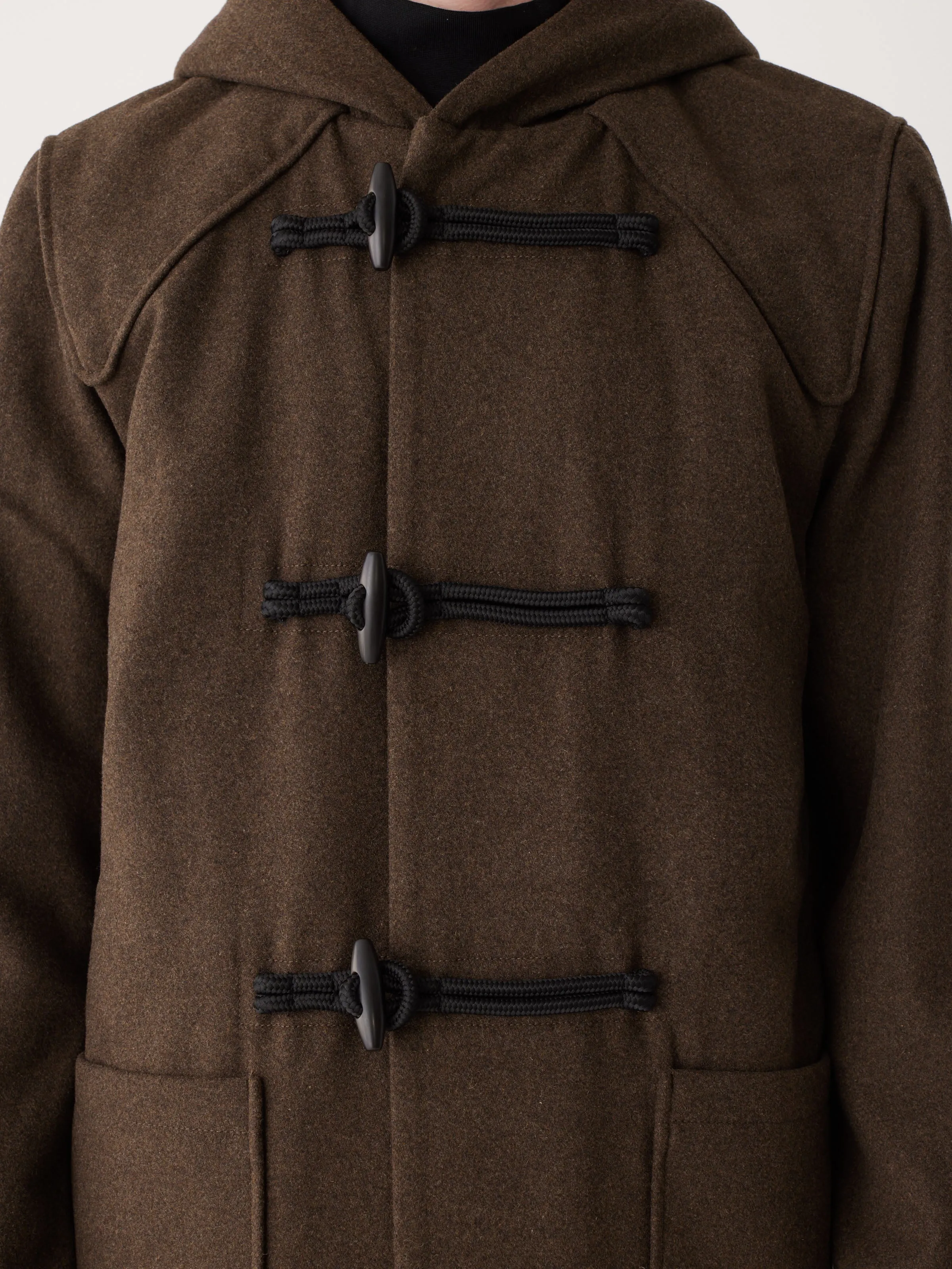 The Richard Duffle Coat in Brown Heather