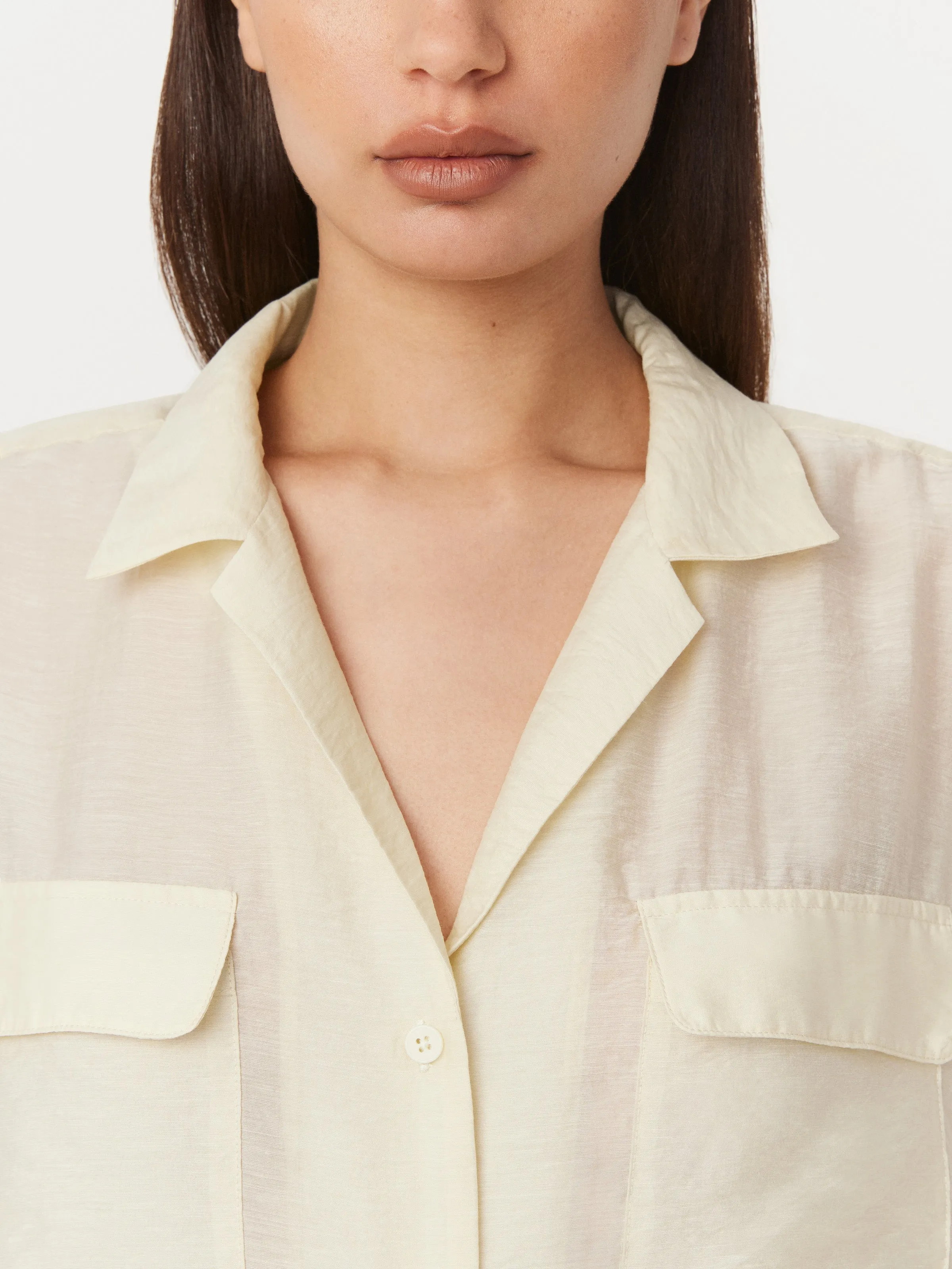 The Sheer Blouse in Afterglow