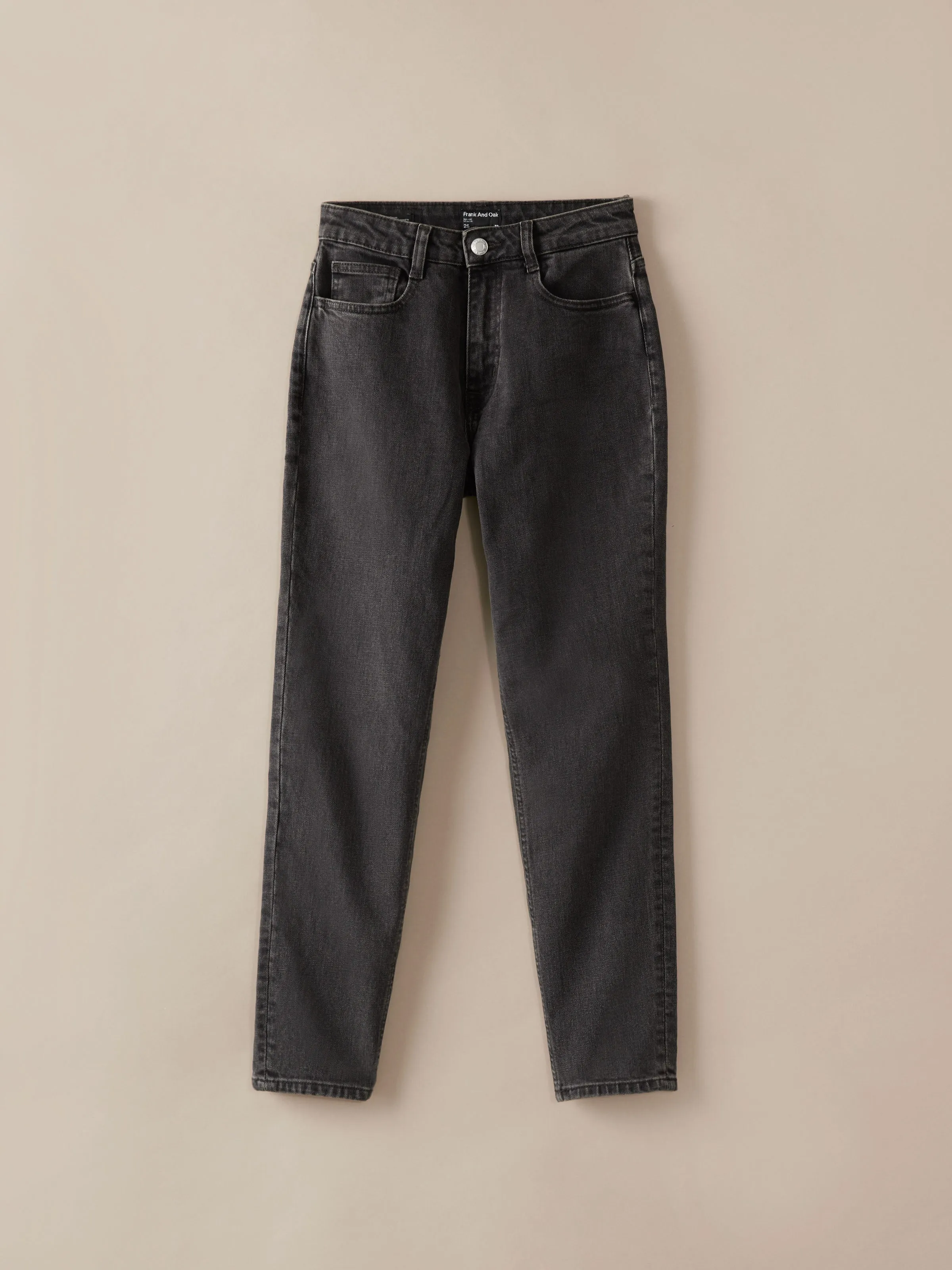 The Stevie Tapered Jean in Washed Black