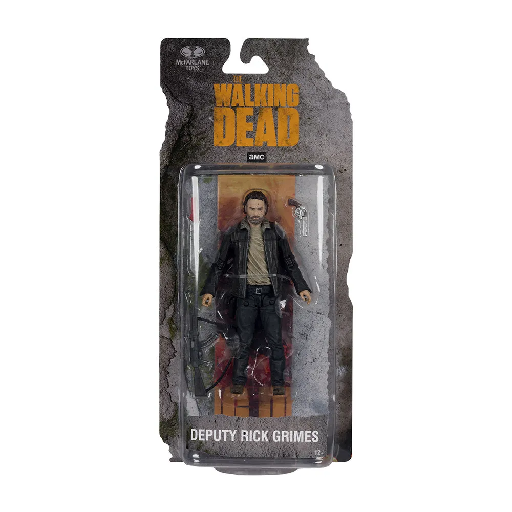 The Walking Dead Deputy Rick Grimes 5 Inch Mcfarlane Figure