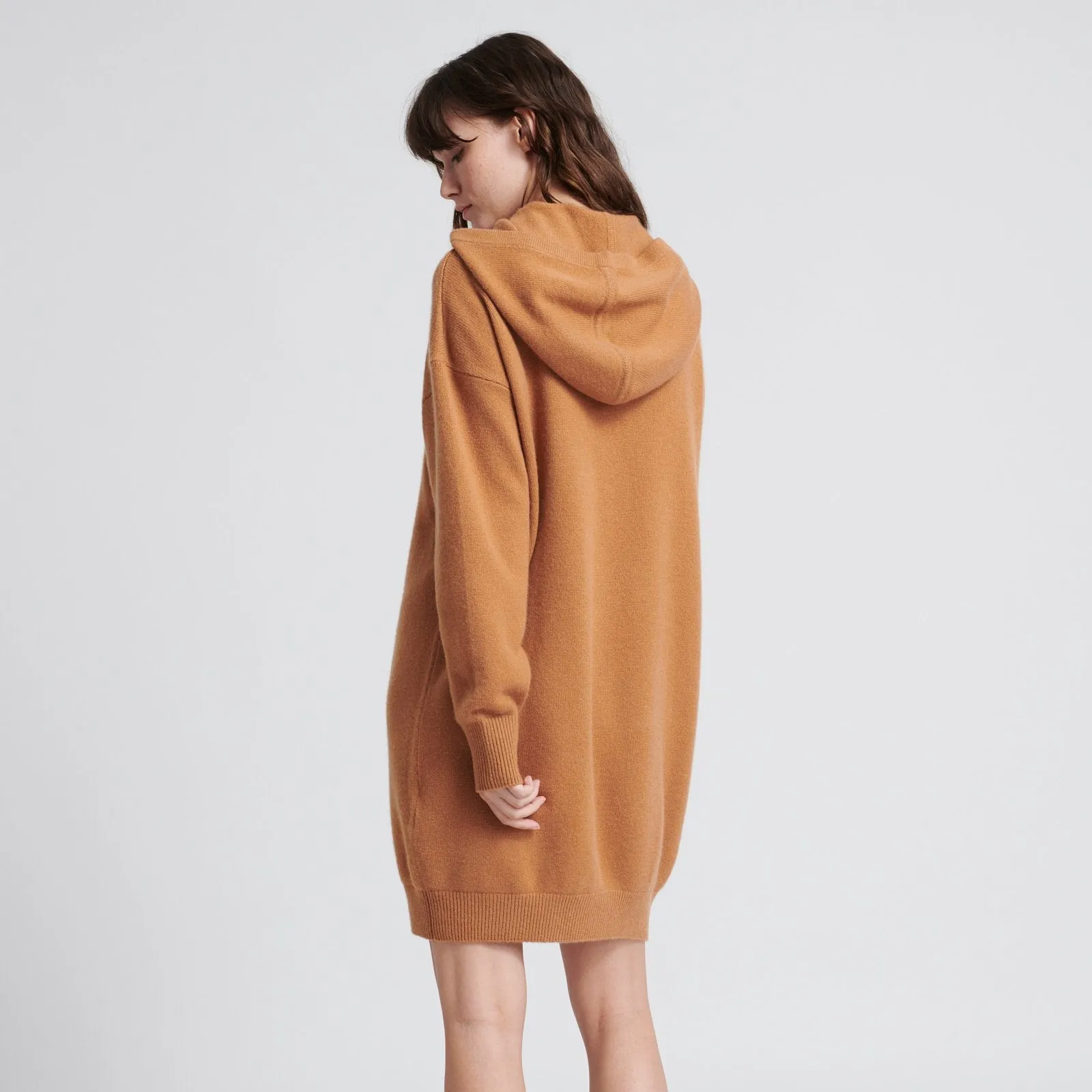 Wool Cashmere Sweatshirt Dress