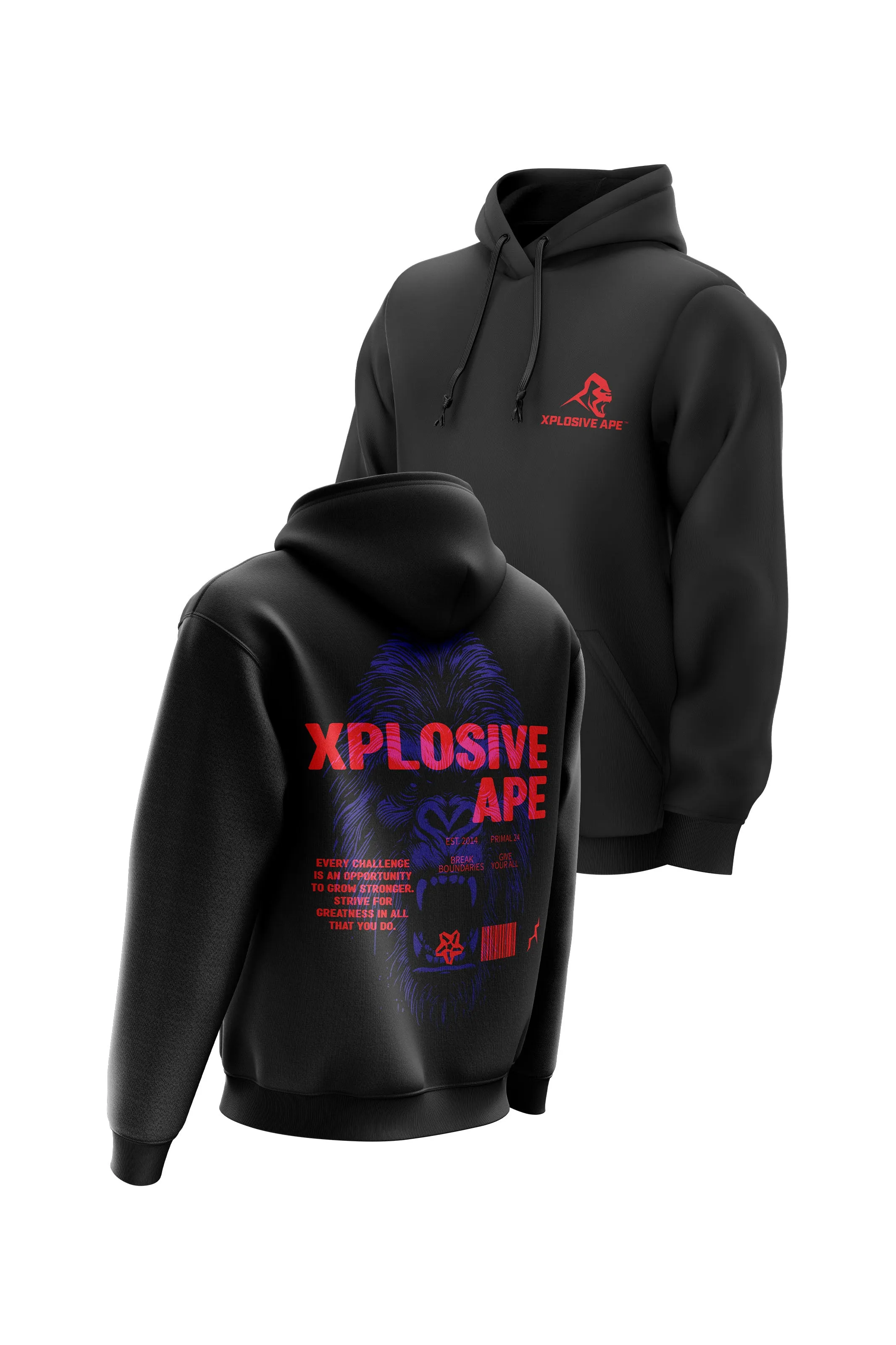 XAPE Challenge Opportunity V1 Hoodie - Black